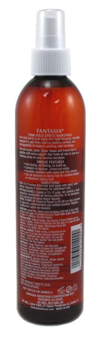 Fantasia Spritz Liquid Mousse 12 Ounce Bonus Pump (Firm) (354ml) (6 Pack)