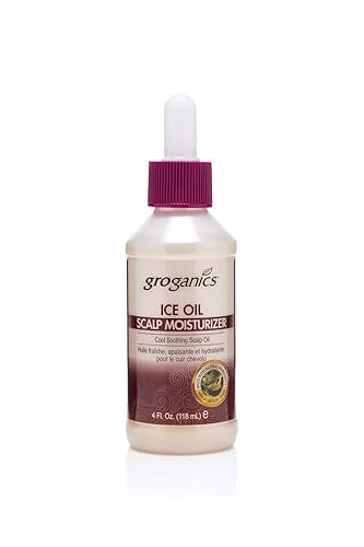 Groganics DHT Ice Oil Scalp Moisturizer, 4 Ounce (76083PUGRP1)