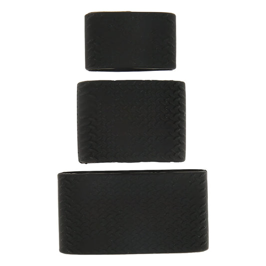 3pcs Barber Clipper Bands, Silicone Anti Slip Wear Resistant Tool Protective Sleeve for Barbers Electric Clip Resistance Heat Baber Beauty and Personal Care Yosoo