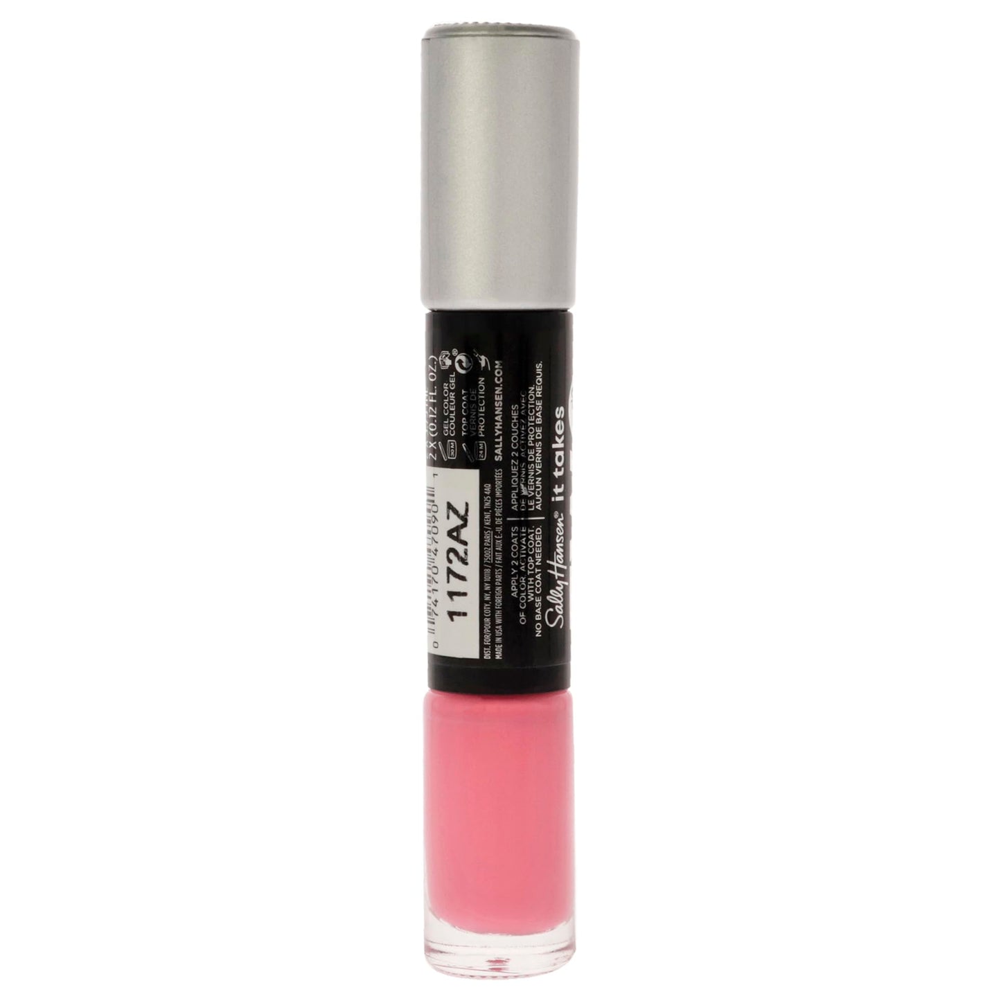Sally Hansen Miracle Gel It Takes Two Rain glow, 2 x .12 fl oz