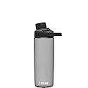 CamelBak Chute Mag BPA Free Water Bottle with Tritan Renew - Magnetic Cap Stows While Drinking, 20oz, Charcoal