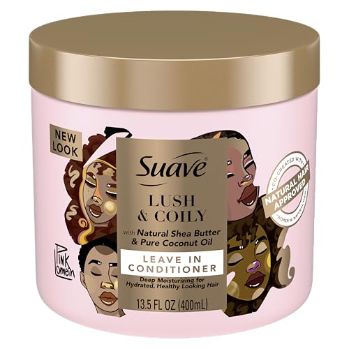 Suave Professionals Natural Shea Butter Coconut Nourish & Strengthen Leave-In Conditioner 13.5 fl oz