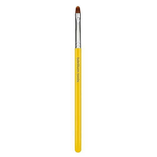 Bdellium Tools Professional Makeup Brush - Studio Series 542 Bold Lip - With Soft Synthetic Fibers, For Defining Contours of the Lips (Yellow, 1pc)