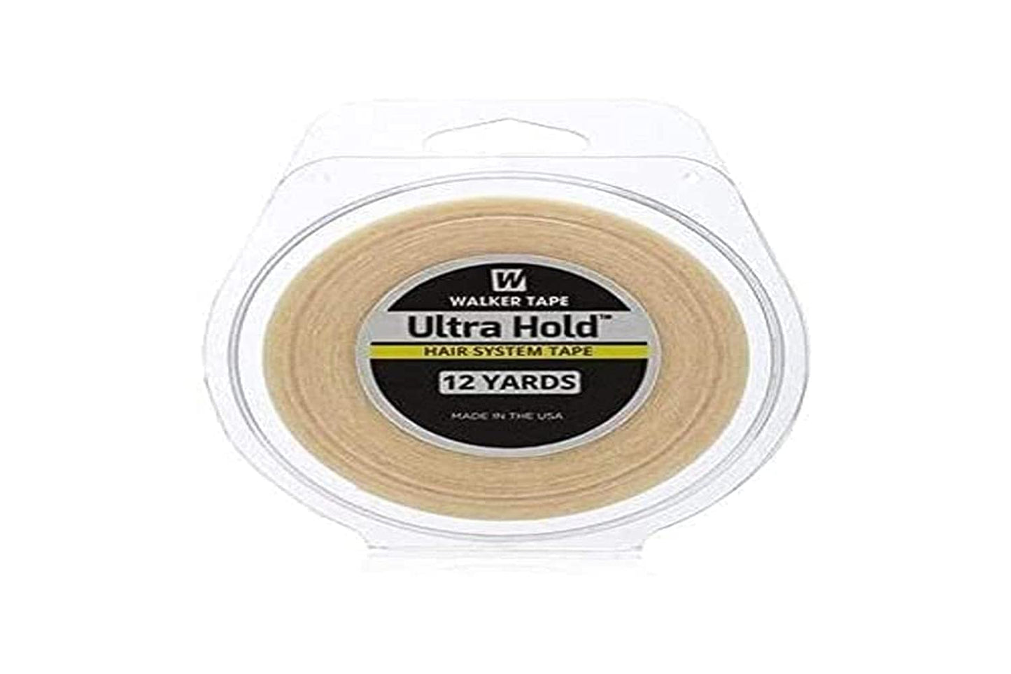 Ultrahold WKR-UHT-M2 Clear Authentic Walker Tape, 3/4" Width, 12yds Length