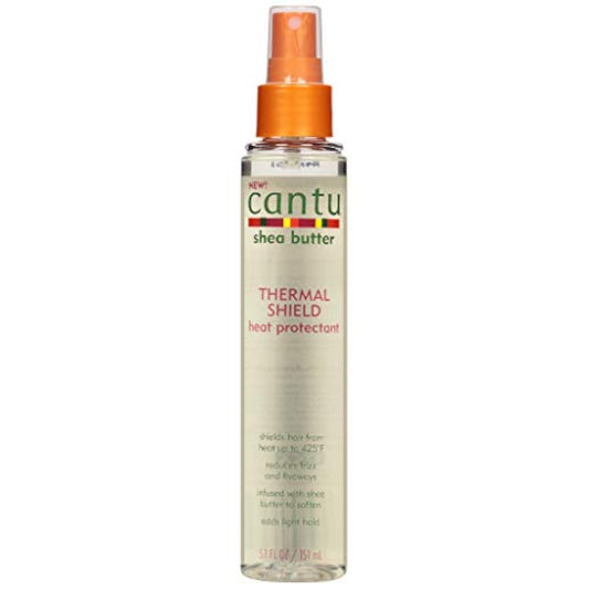 Cantu Shea Butter Thermal Shield Heat Protectant 5.1 Ounce (150ml)