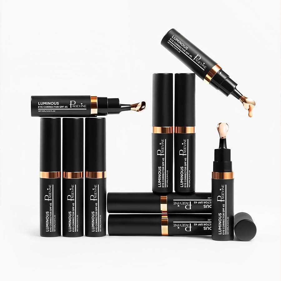 Absolutely Beautiful Under Eye Concealer - Brightens in Seconds, Crease-Proof & Lightweight, Half Pump for Both Eyes?10ml/0.34oz, Under Eye Coverage