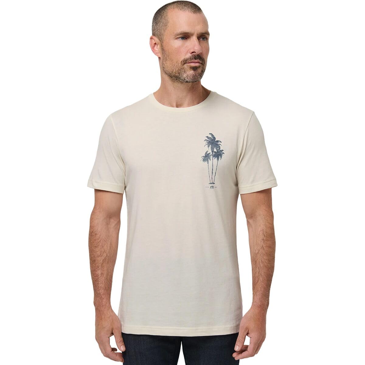 TravisMathew Mens Salt Spray, Birch, X-Large