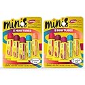 Carmex Daily Care Minis Moisturizing Lip Balm Tubes, SPF 15, Multi-Flavor Lip Balm Pack, 10 Count (2 Packs of 5)