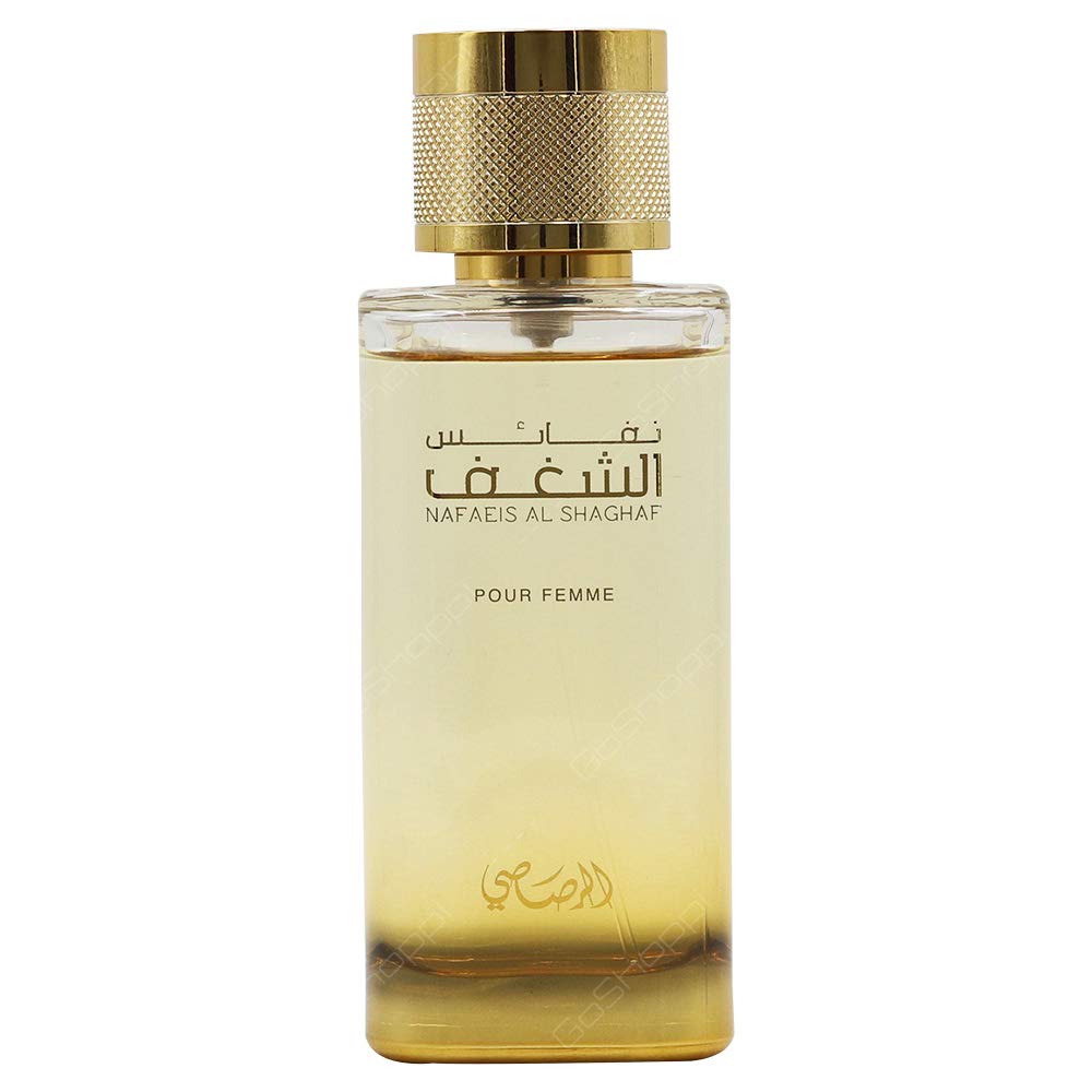 RASASI Al Shaghaf Pour Femme - Eau de Parfum 100ML (3.4 OZ) - Premium Arabian Perfume For Women, A Captivating Women Perfume Long-Lasting Fragrance