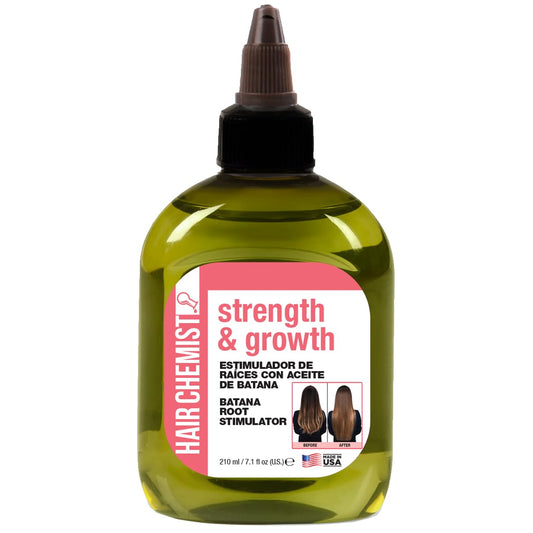 Hair Chemist Strength & Growth Batana Root Stimulator 7.1 oz. - Batana Oil Hair Treatment, Revitalize & Nourish Hair