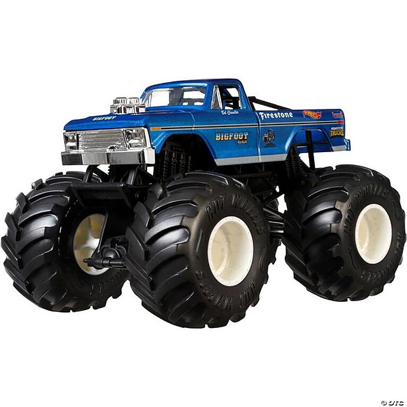 Hot Wheels Bigfoot 4X4 Monster Trucks 1:24 Scale