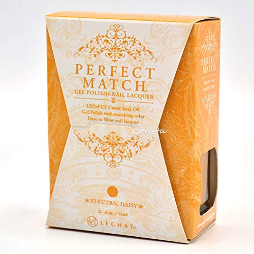 LeChat Perfect Match Gel Polish, Electric Daisy, 0.5 fluid_ounces Beauty & Personal Care LECHAT