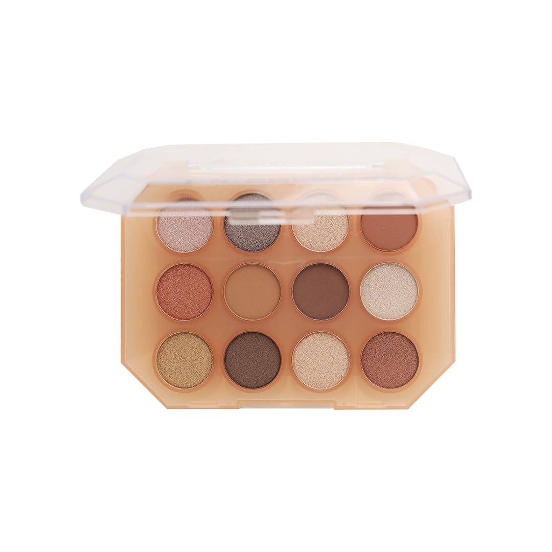 L.A. COLORS 12 Color Eyeshadow Palette, Surreal C69012