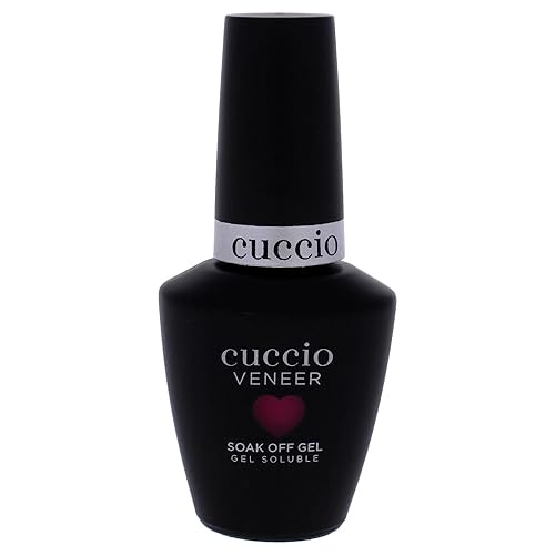 Cuccio Colour Veneer Nail Polish - Triple Pigmentation Technology - Polish Free Soak Off Gel - For Manicures And Pedicures - Full Coverage - Long