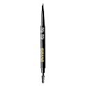 Arches and Halos 2 in 1 Defining Eyebrow Pencil and Powder - Brow Powder with Spoolie Brush - Shape and Fill for Natural Look - Warm Brown - 0.017 oz