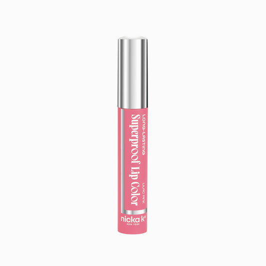 NICKA K NEW YORK Superproof Long-Lasting Lip Color, High Performance, Full Pigment, Glossy Finish (Lilac Pink) Beauty & Personal Care NICKA K NEW YORK