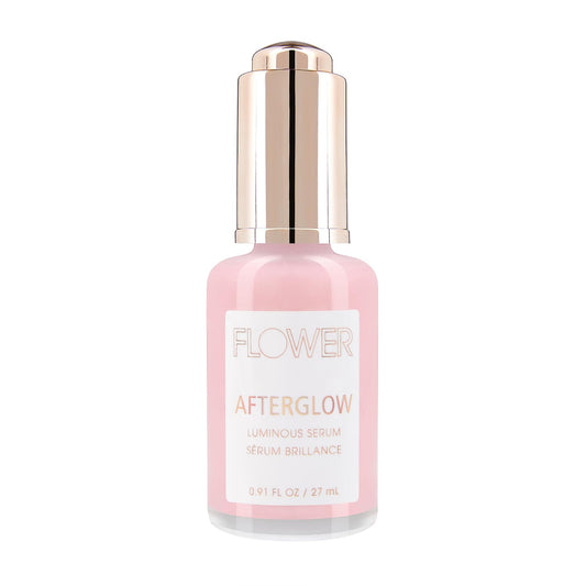 FLOWER Beauty By Drew Barrymore Afterglow Luminous Serum for Glowing Skin with Hyaluronic Acid + Niacinamide - Skin Care Facial Serum - Moisturizing +