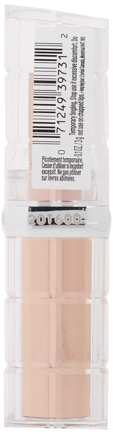 L'Oreal Paris Makeup Colour Riche Plump and Shine Lipstick, for Glossy, Radiant, Visibly Fuller Lips with an All-Day Moisturized Feel, Watermelon