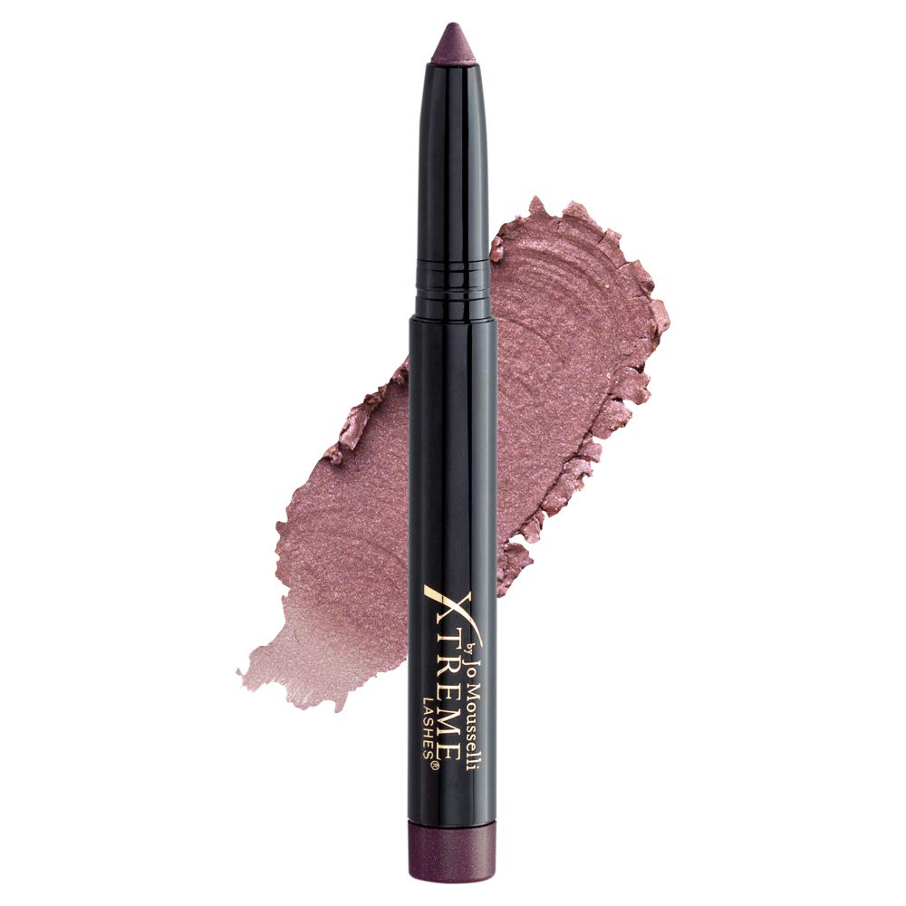 Xtreme Lashes Glideshadow Long Lasting Eyeshadow Stick, Mauve, Satin Finish, Lightweight Cream to Powder Makeup, No Fallout, Lash Extension Safe