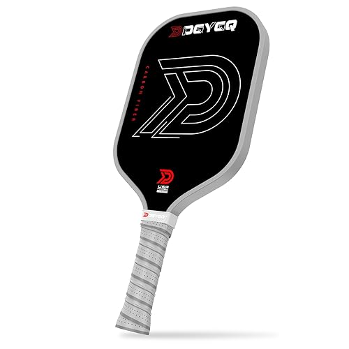 DGYGQ Pickleball Paddles - Professional Carbon Fiber Paddle with Honeycomb Core Pickleball Rackets - Lightweight Precision & Enhanced Shock…
