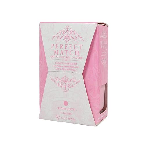 LeChat Perfect Match Gel Polish, Fairy Dust, 0.5 fluid_ounces (Model: PMS193) Beauty & Personal Care LECHAT