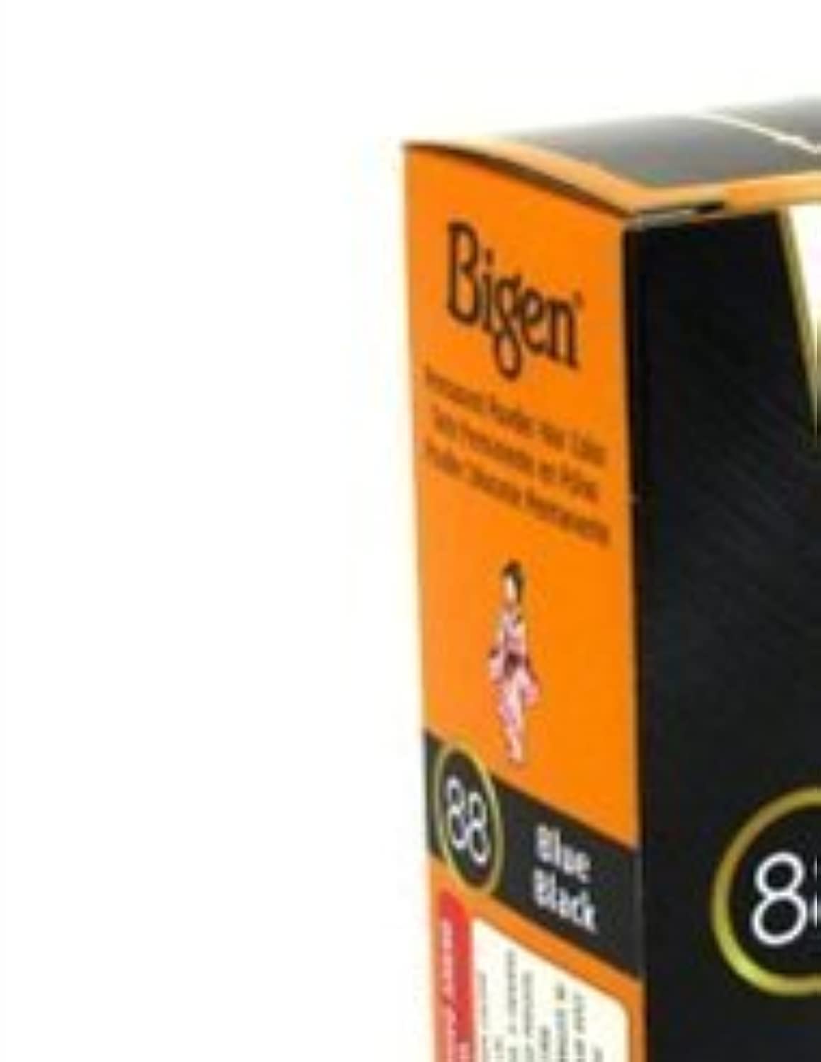 Bigen Powder Hair Color #88 Blue Black (3 Pack)