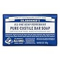 Dr. Bronner Organic Peppermint Scent Pure-Castile Bar Soap 5 oz. 1 pk - Case of: 12; Each Pack Qty: 112