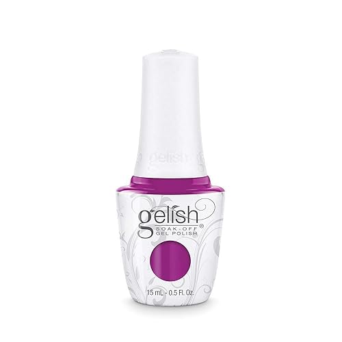 Gelish Soak-Off Gel Polish - 15mL TPO-Free, Long-Lasting, Vibrant Color, Professional Quality, High Shine, Chip-Resistant (Tahiti Hottie)