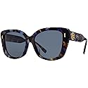 Tory Burch Sunglasses TY 7198 U 195787 Blue Tortoise Dark Grey