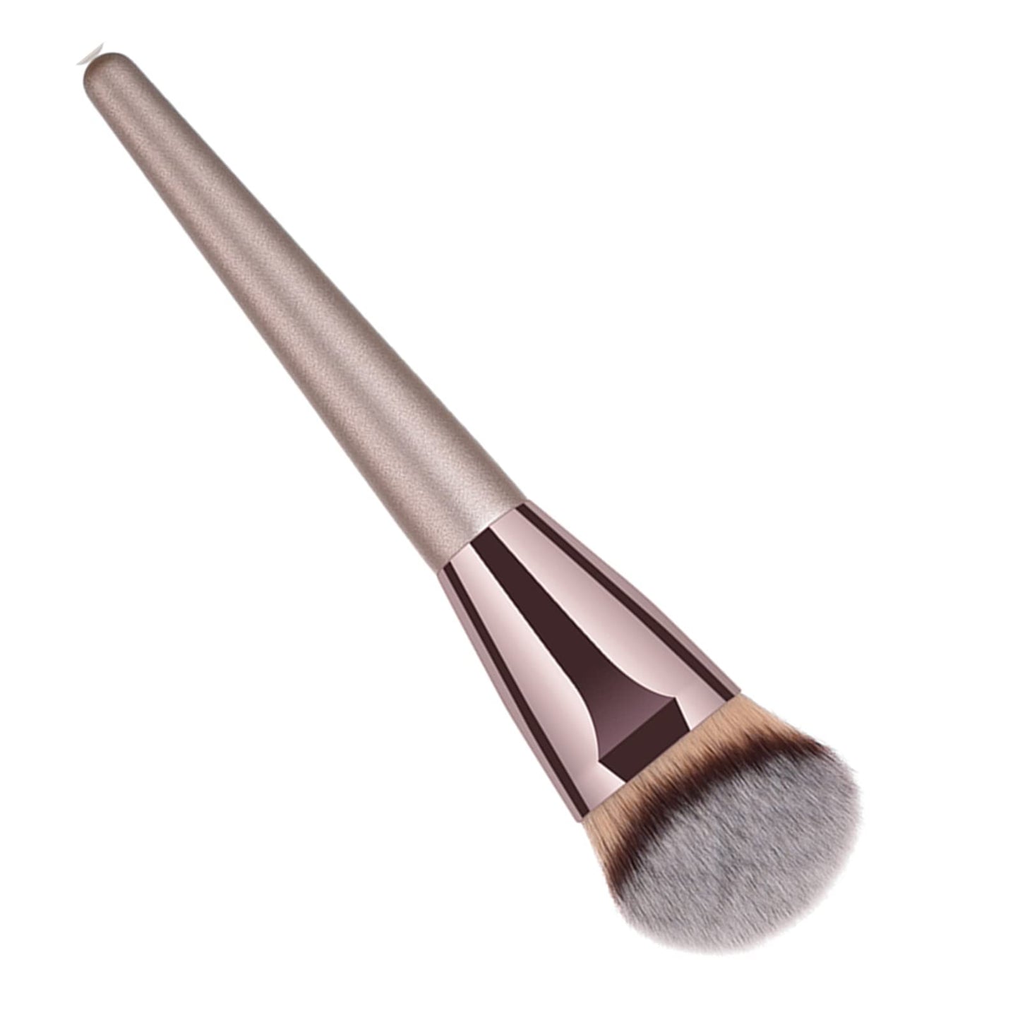 Professional Angled Foundation Brush Premium Synthetic Kabuki Makeup Brush Bronzer Contour Brush Cosmetic Applicator for Blending Liquid Powder BB