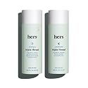 hers Triple Threat Shampoo & Conditioner Set - Biotin, Saw Palmetto, & Pumpkin Seed Oil Formula - Thickens & Hydrates - Color-Safe, Paraben-Free