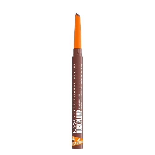 NYX PROFESSIONAL MAKEUP Duck Plump Plumping Lip Liner, Matte Pencil With Up To 10HR Wear, Subtle Touch (Deep Nude Lip Liner) Beauty & Personal Care NYX PROFESSIONAL MAKEUP