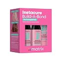 Matrix Instacure Build-A-Bond Mini Trial Kit for Damaged Hair - Shampoo, Conditioner, and Mask Set,Repairs & Strengthens Hair with 1 Billion Bonds Per