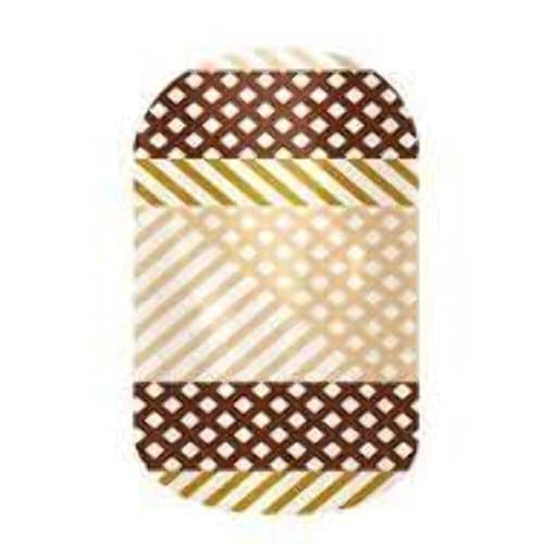 Jamberry Gimme S'more! Nail Wrap SX08 (Full Sheet) Retired Design Beauty & Personal Care Jamberry