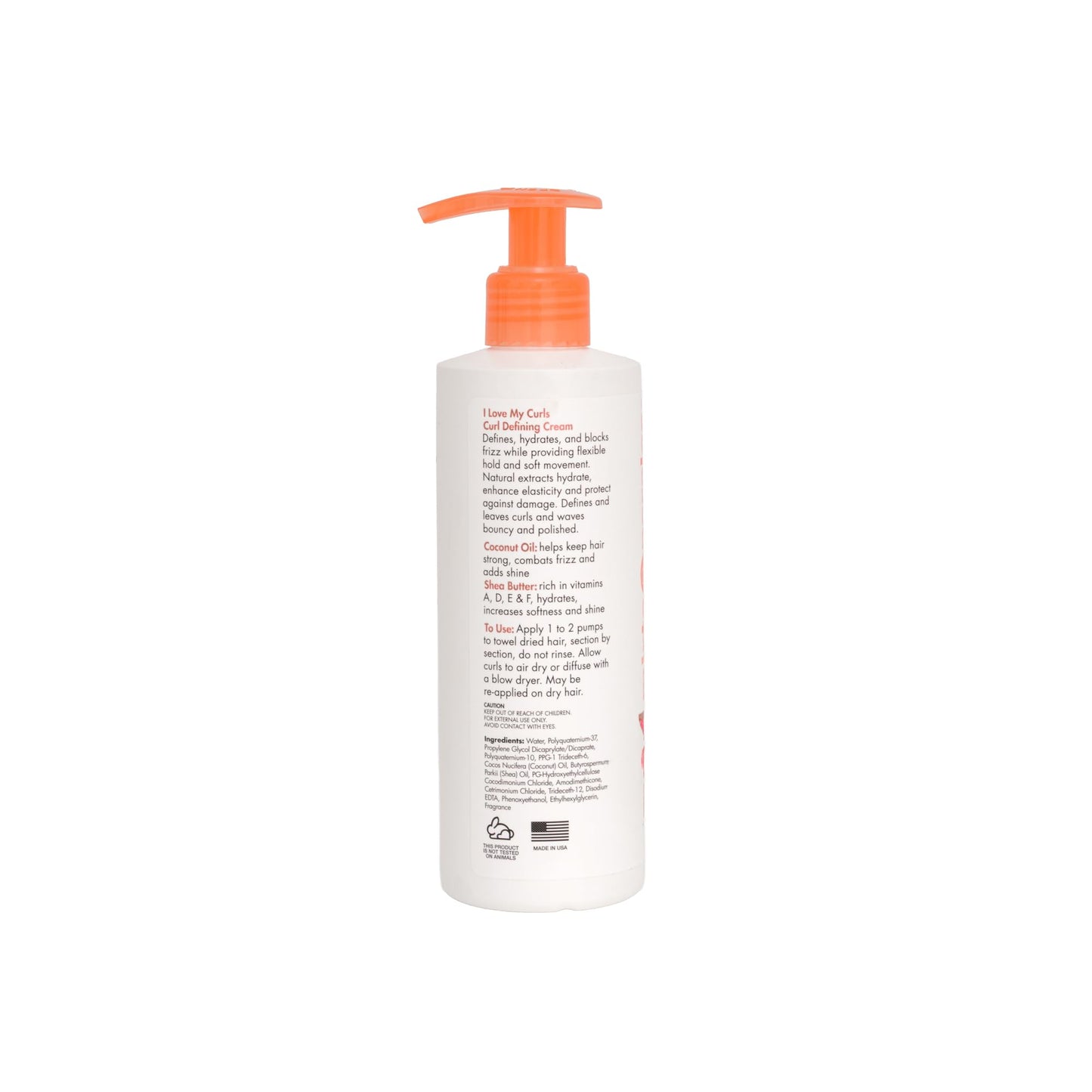 Mirta De Perales, Curls Defining Cream for Wavy, Curly & Coily Hair | Hydrating Curl Cream with Coconut Oil & Shea Butter | Defines, Smooths
