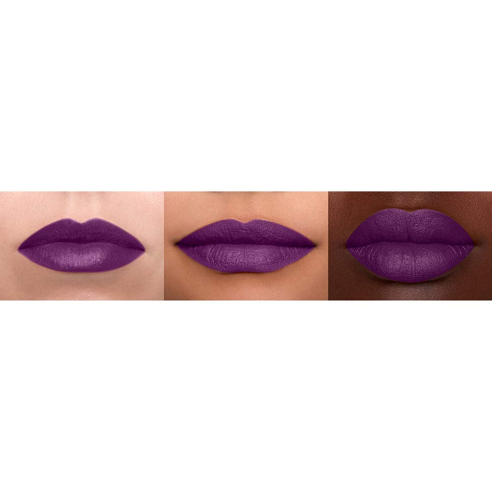 NYX PROFESSIONAL MAKEUP Suede Matte Lipstick, Vegan Formula - Stfu (Magenta)