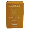 Sunaroma Soap Bar Shea Butter 8 Ounce (Pack of 3)