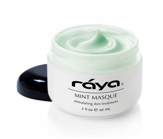 Raya Mint Masque (603) | Cooling and Refreshing Facial Treatment Mask Combination for Oily and Break-Out Prone Skin, Moisturizing,Tightening Pores