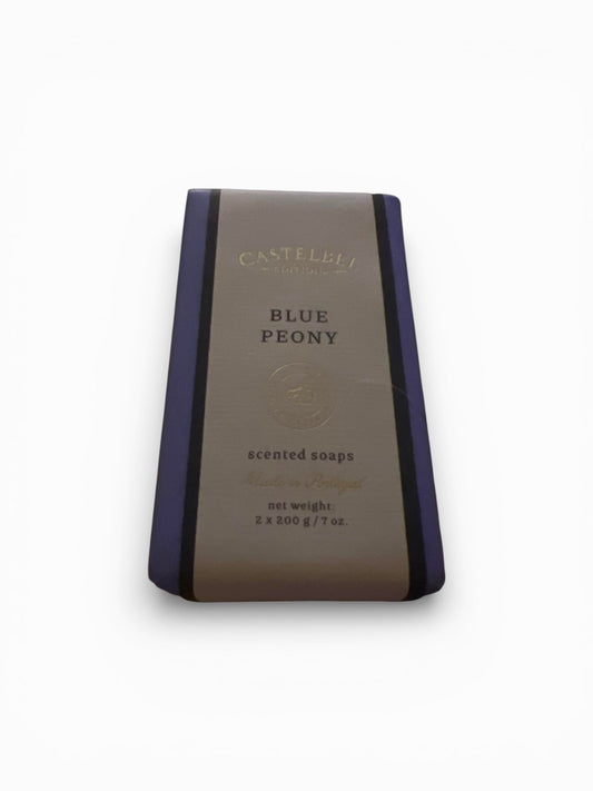 Castelbel Blue Peony Scented Soaps, 2 x 7 Oz, Made in Portugal Beauty & Personal Care Castelbel