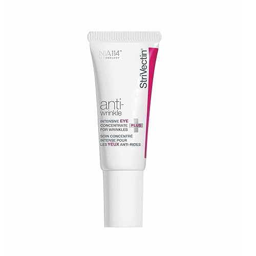 StriVectin Anti-Wrinkle Intensive Eye Cream Concentrate for Wrinkles PLUS, Targets Crow's Feet, Firmness, Puffiness & Dark Circles,White, 0.25 Fl oz