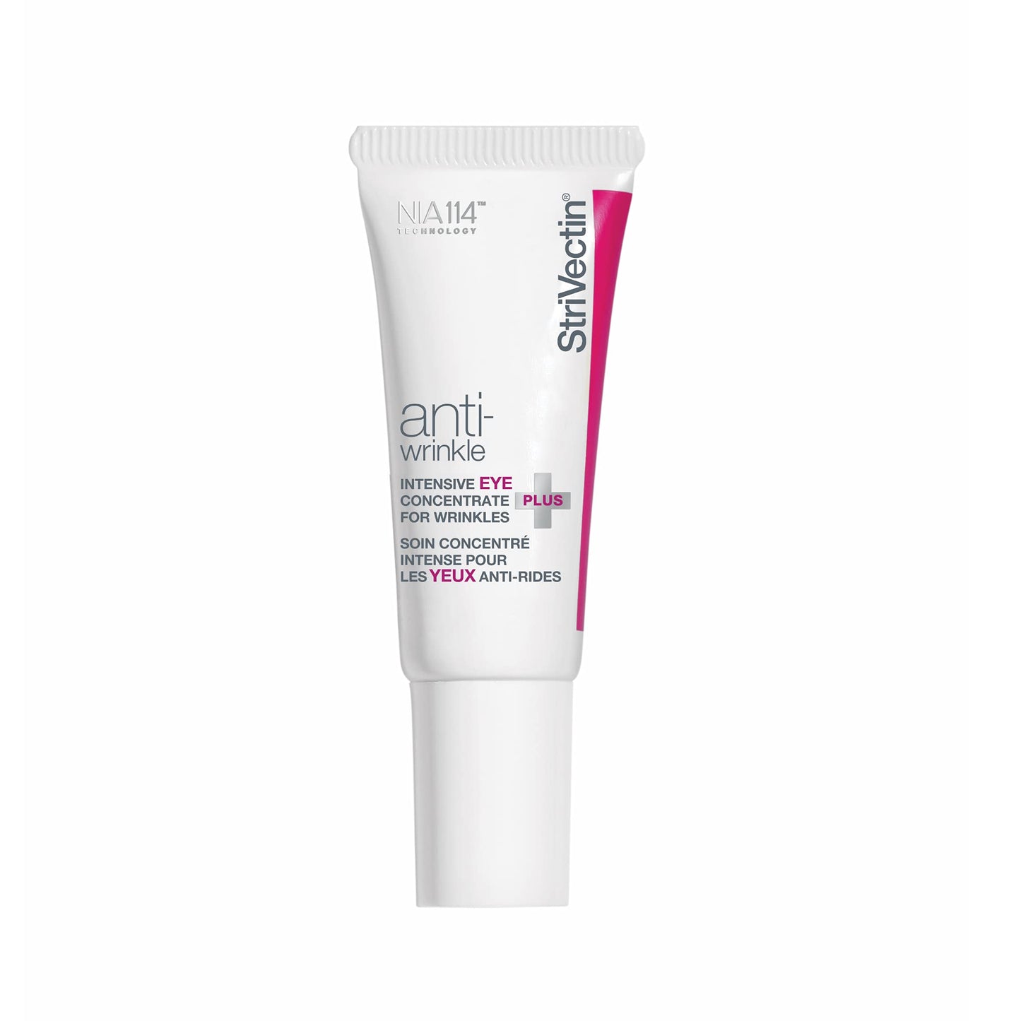 StriVectin Anti-Wrinkle Intensive Eye Cream Concentrate for Wrinkles PLUS, Targets Crow's Feet, Firmness, Puffiness & Dark Circles,White, 0.25 Fl oz