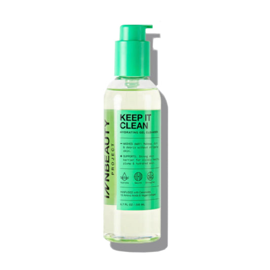 Innbeauty Project Keep It Clean Hydrating Gel Cleanser with Ceramides & 10 Amino Acids, 6.7 OZ (200ml) Beauty & Personal Care Innbeauty Project