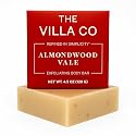 The Villa Co - Almondwood Vale | 4.5oz Exfoliating Body Bar for Women & Men | Artisan Made in USA | Natural Ingredients
