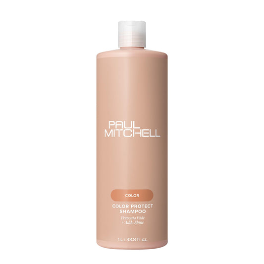 Paul Mitchell Color Protect Shampoo, Prevents Fade + Adds Shine, For Color-Treated Hair, 33.8 fl. oz
