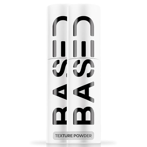 BASED Hair Texturizing Powder, Lightweight & Volumizing Hair Styling Powder with Matte Finish, Add Texture to Hair with Medium Hold, For Short