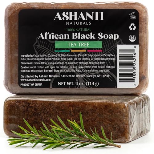 Ashanti Naturals100% African Black Soap Bars (Lemongrass)
