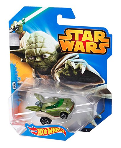 Hot Wheels Star Wars Yoda Character Car
