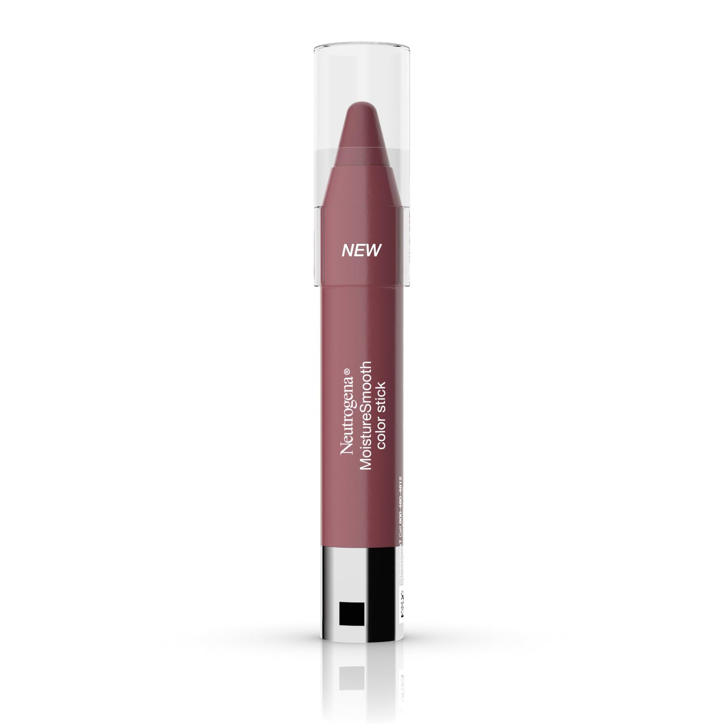 Neutrogena Moisture Smooth Color Stick for Lips, Moisturizing and Conditioning Lipstick with a Balm-Like Formula, Nourishing Shea Butter and Fruit