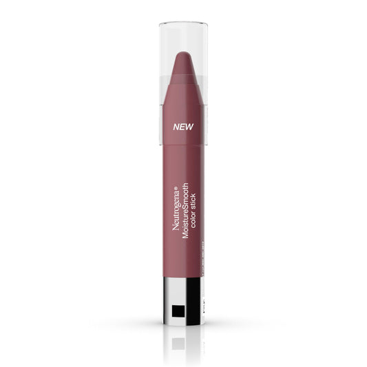 Neutrogena Moisture Smooth Color Stick for Lips, Moisturizing and Conditioning Lipstick with a Balm-Like Formula, Nourishing Shea Butter and Fruit
