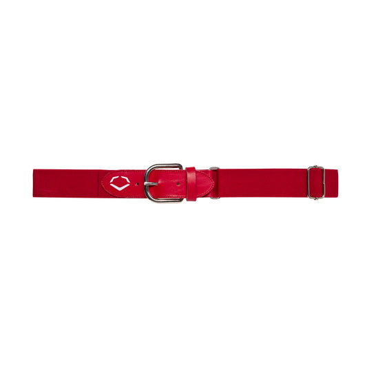 EvoShield Youth Elastic Game Belt - Scarlet, OSFA